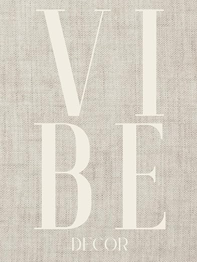 Vibe Decor: Modern Trivia For The Design Enthusiasts | Decorative Hardcover Coffee Table Styling ... | Amazon (US)