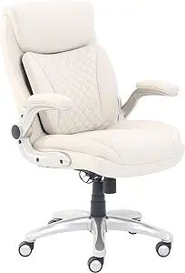 AmazonCommercial Ergonomic Executive Office Desk Chair with Flip-up Armrests and Adjustable Heigh... | Amazon (US)