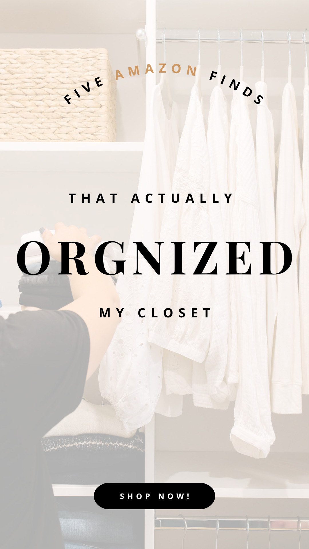 5 AMAZON finds that actually organized my closet 

 #LTKdayinmylife #LTKHome #LTKSaleAlert