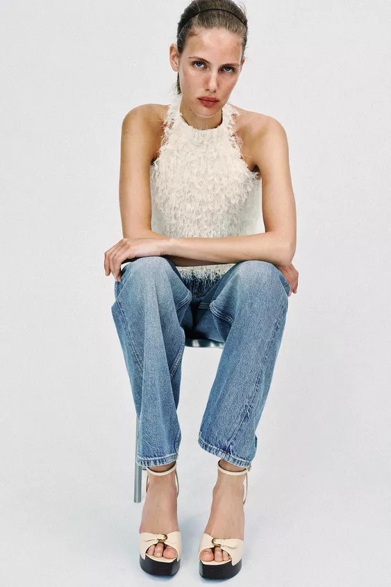 BUCKLED PLATFORM SANDALS | Zara US