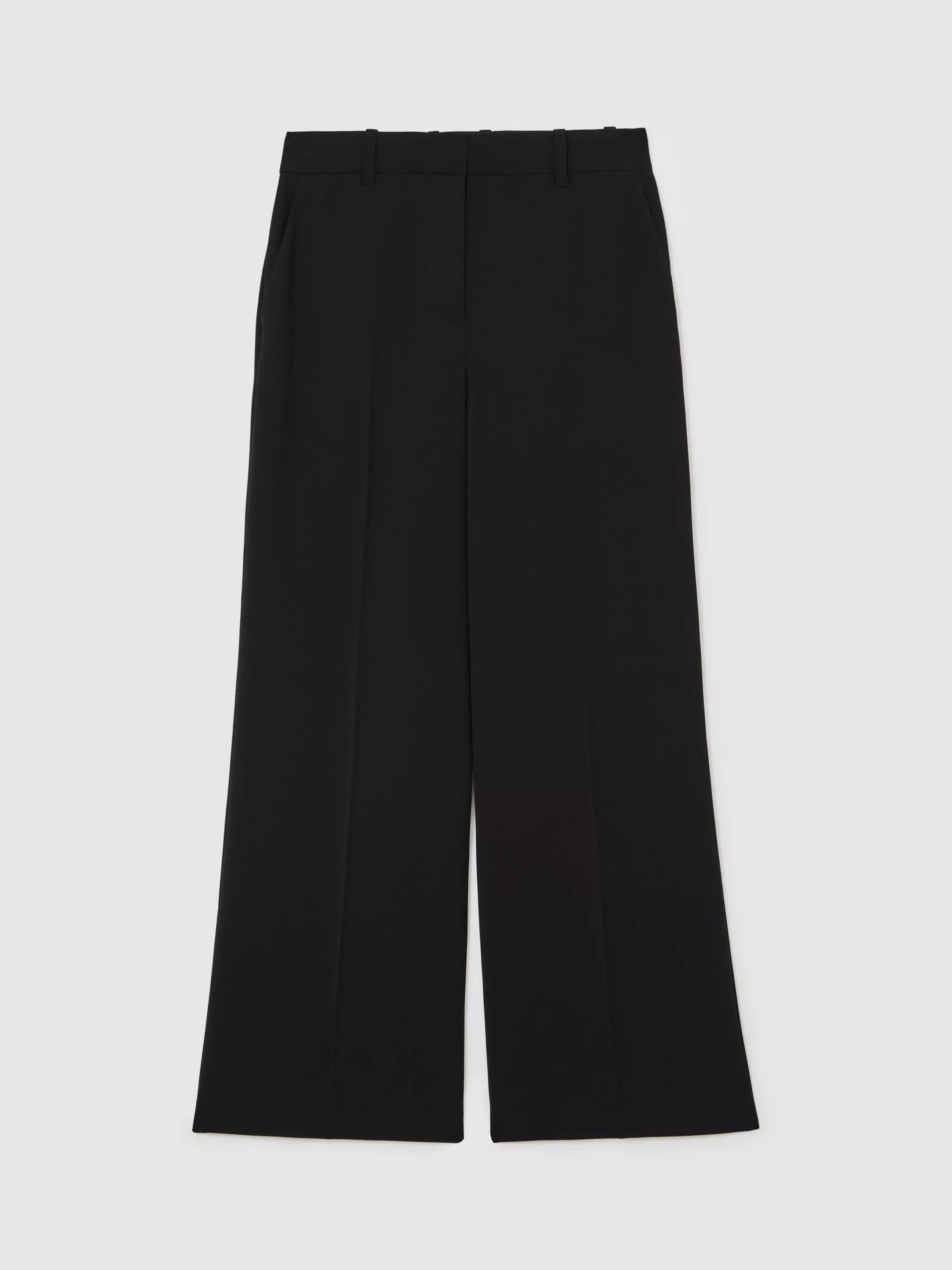 Margeaux Wide Leg Trousers, Black | John Lewis (UK)