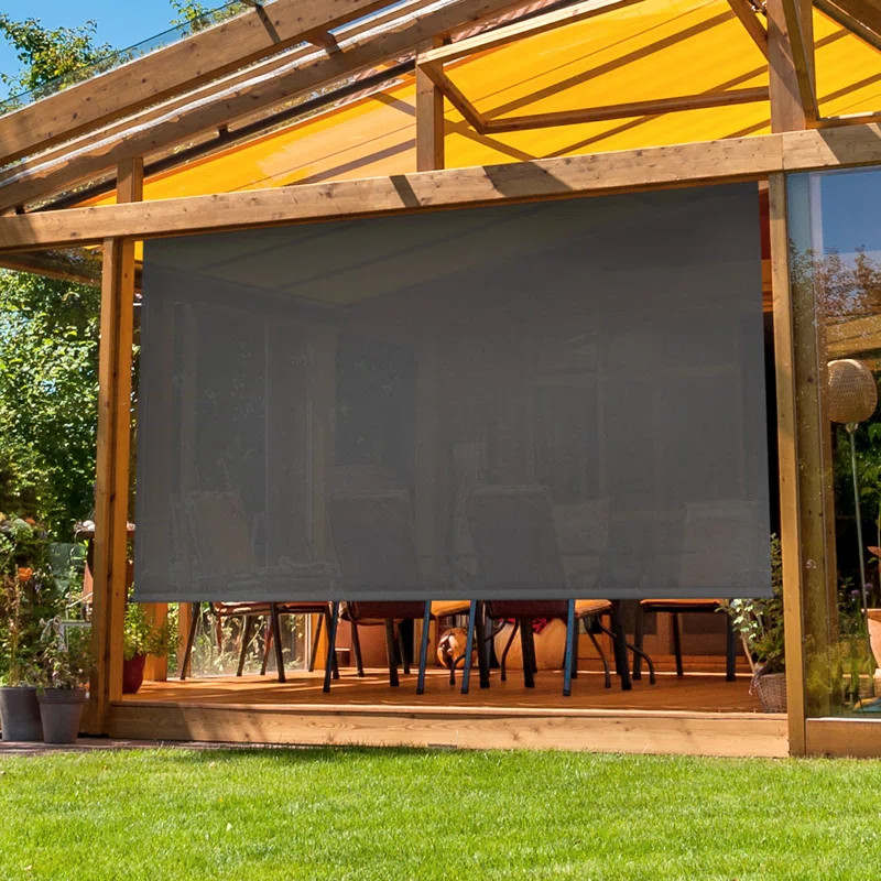 Sharice Semi-Sheer Outdoor Roller Shade | Wayfair North America