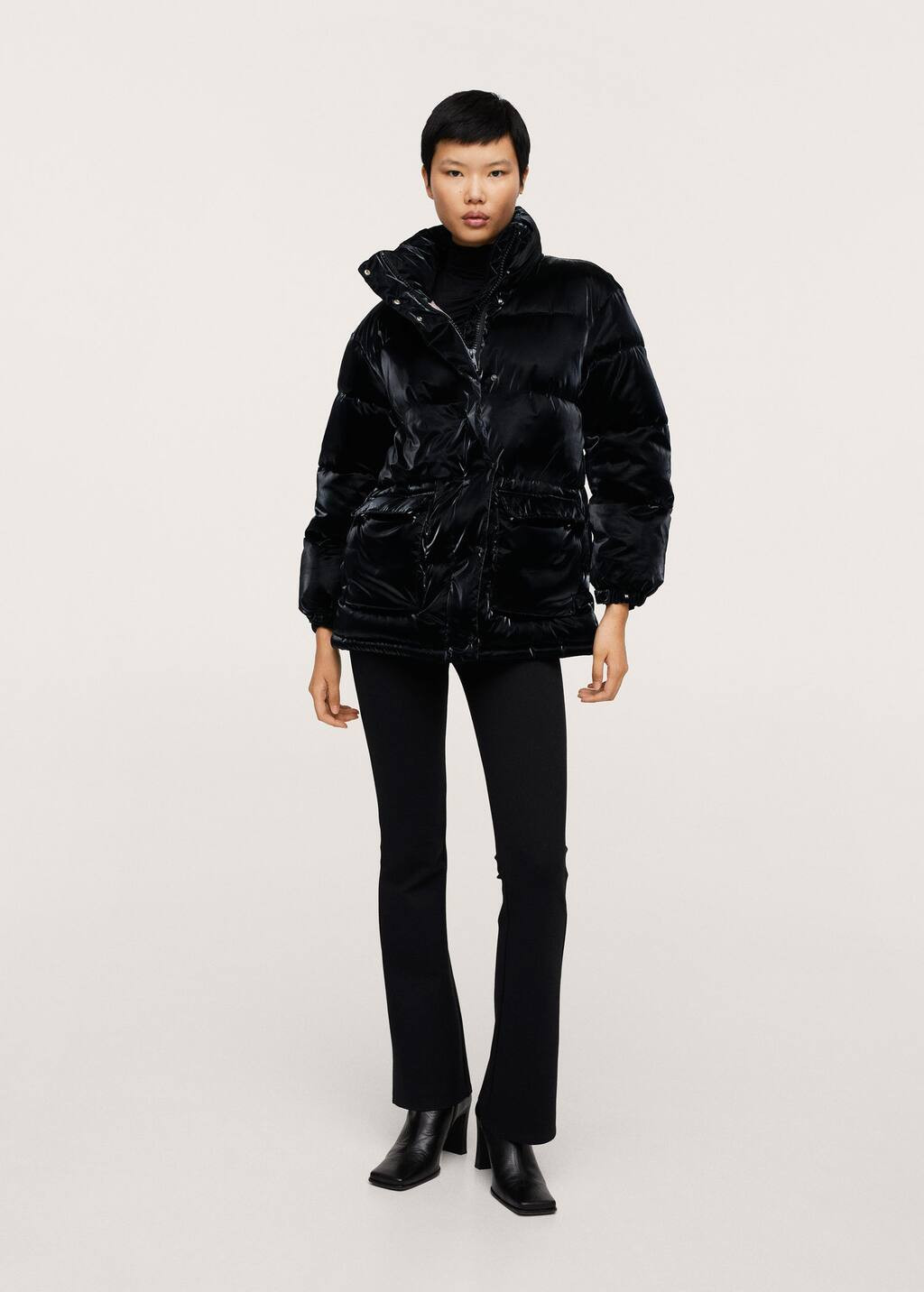 Pocket quilted jacket | MANGO (US)