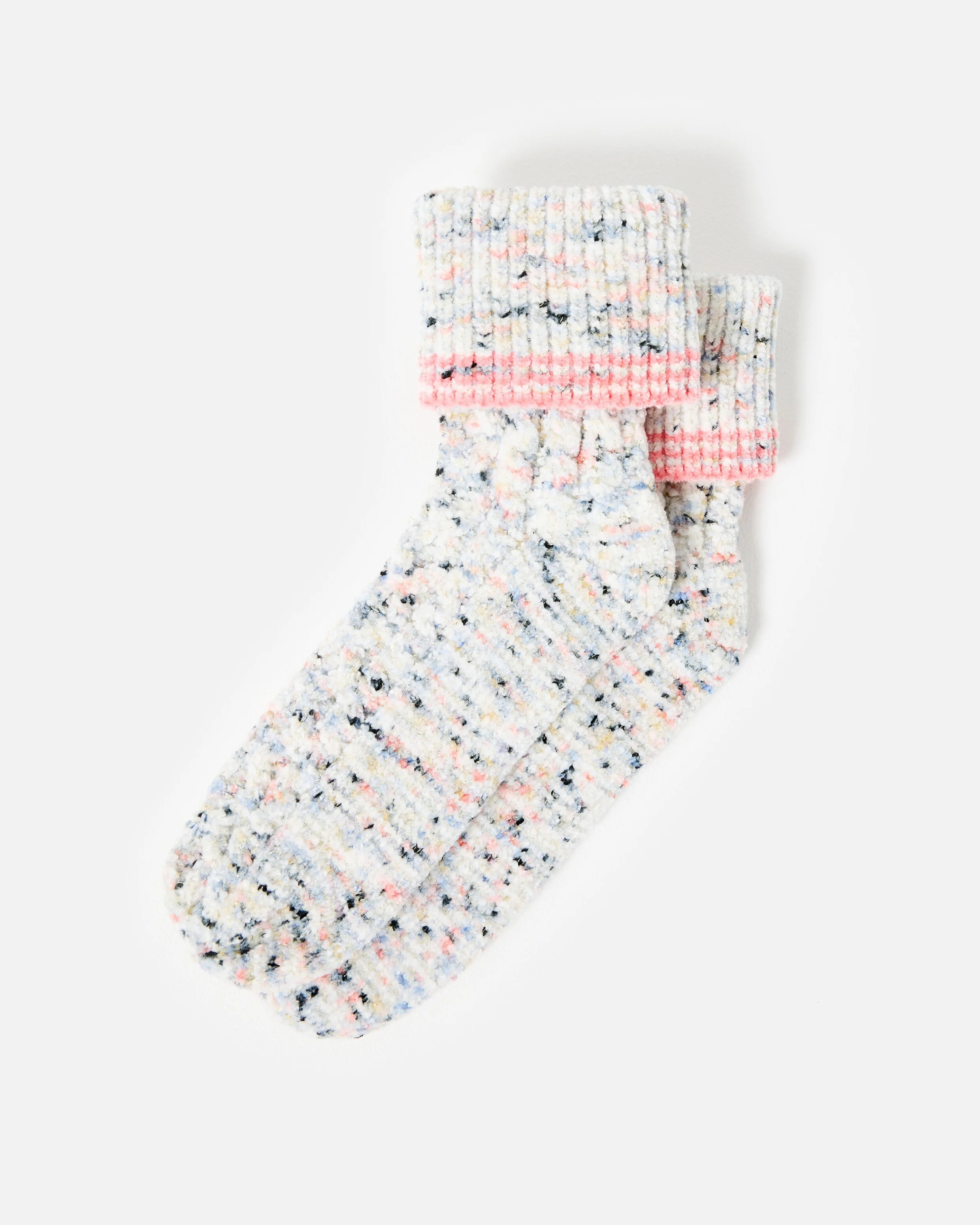 Multicoloured Neppy Chenille Cosy Socks | Oliver Bonas | Oliver Bonas (Global)