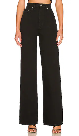 Lennon Super High Rise Loose Wide Leg in Serenata | Revolve Clothing (Global)