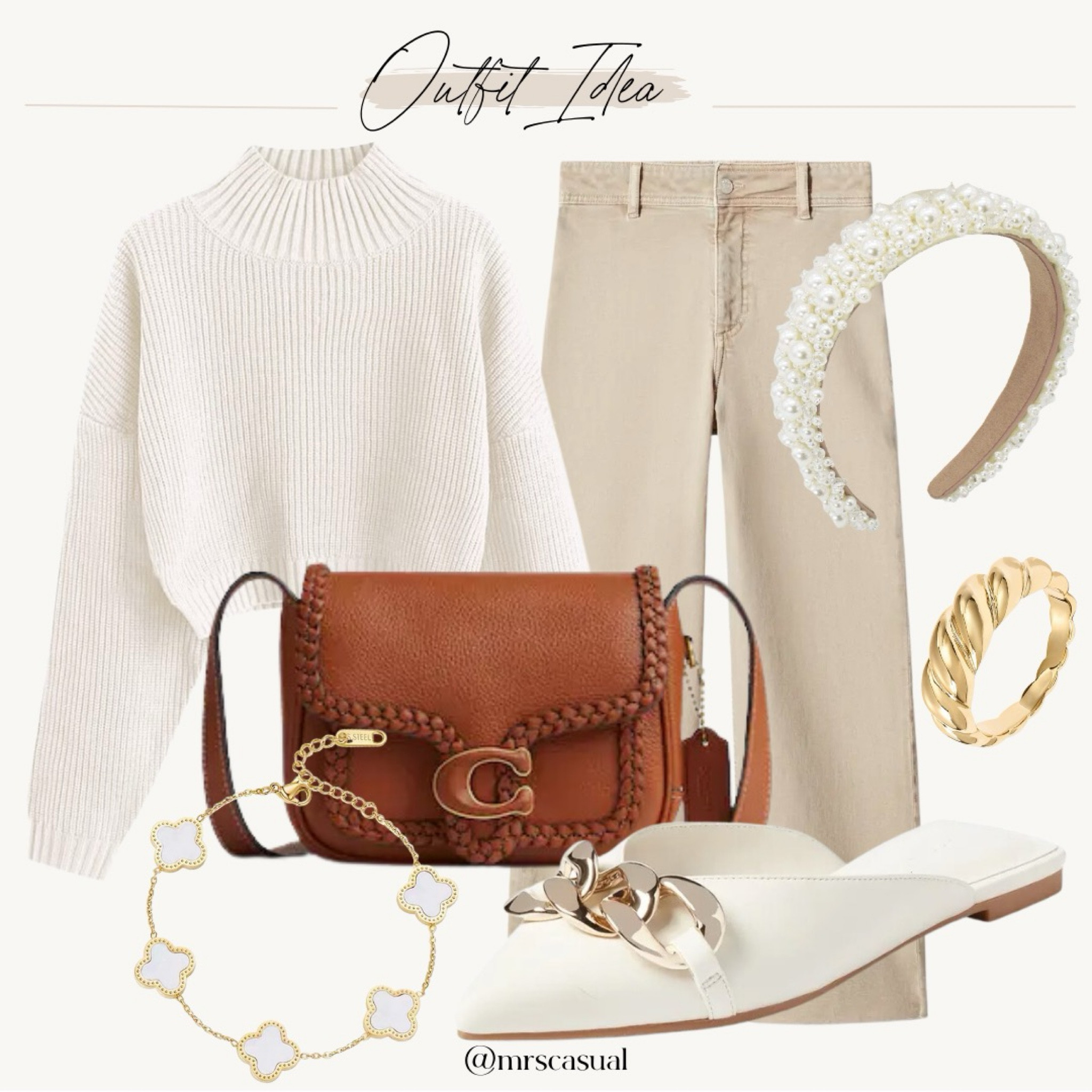 Fall winter neutral outfit idea 

#LTKSeasonal #LTKfindsunder100 #LTKfindsunder50