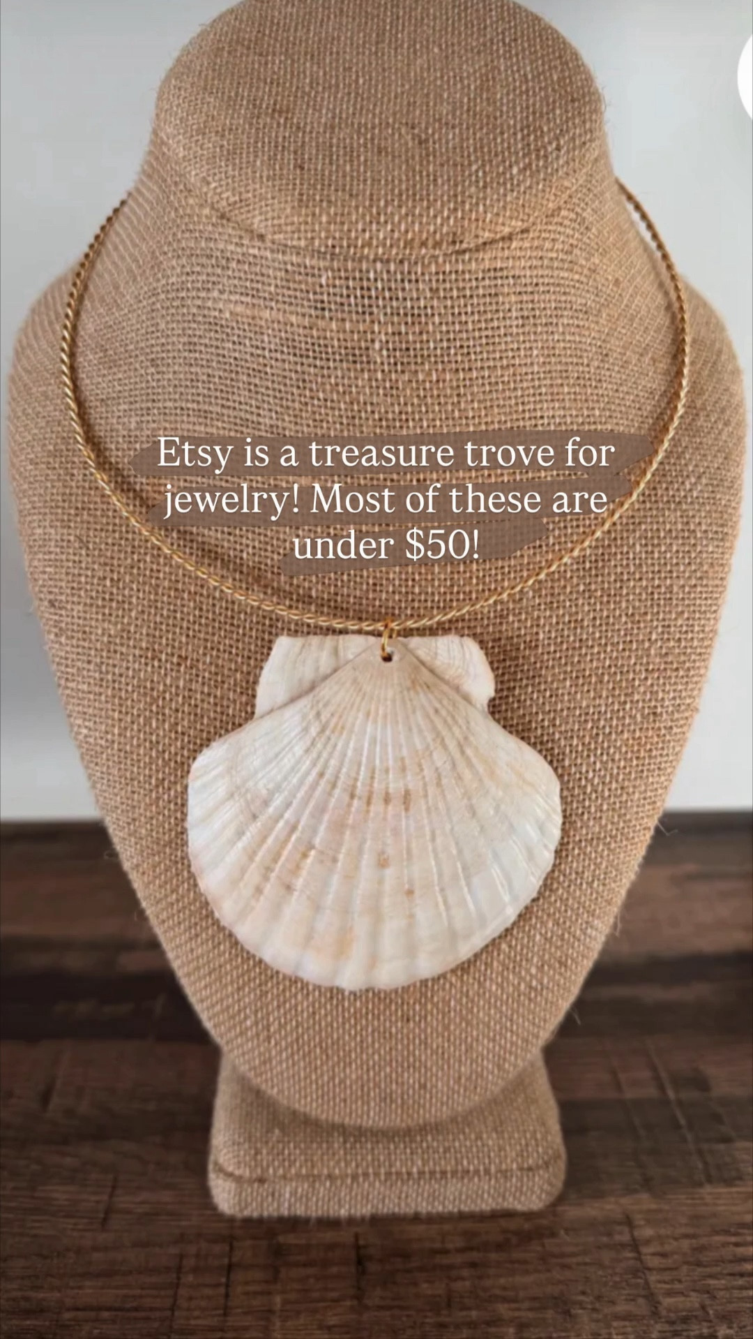 @Etsy jewelry finds! These shell necklaces and beaded necklaces are fabulous! 