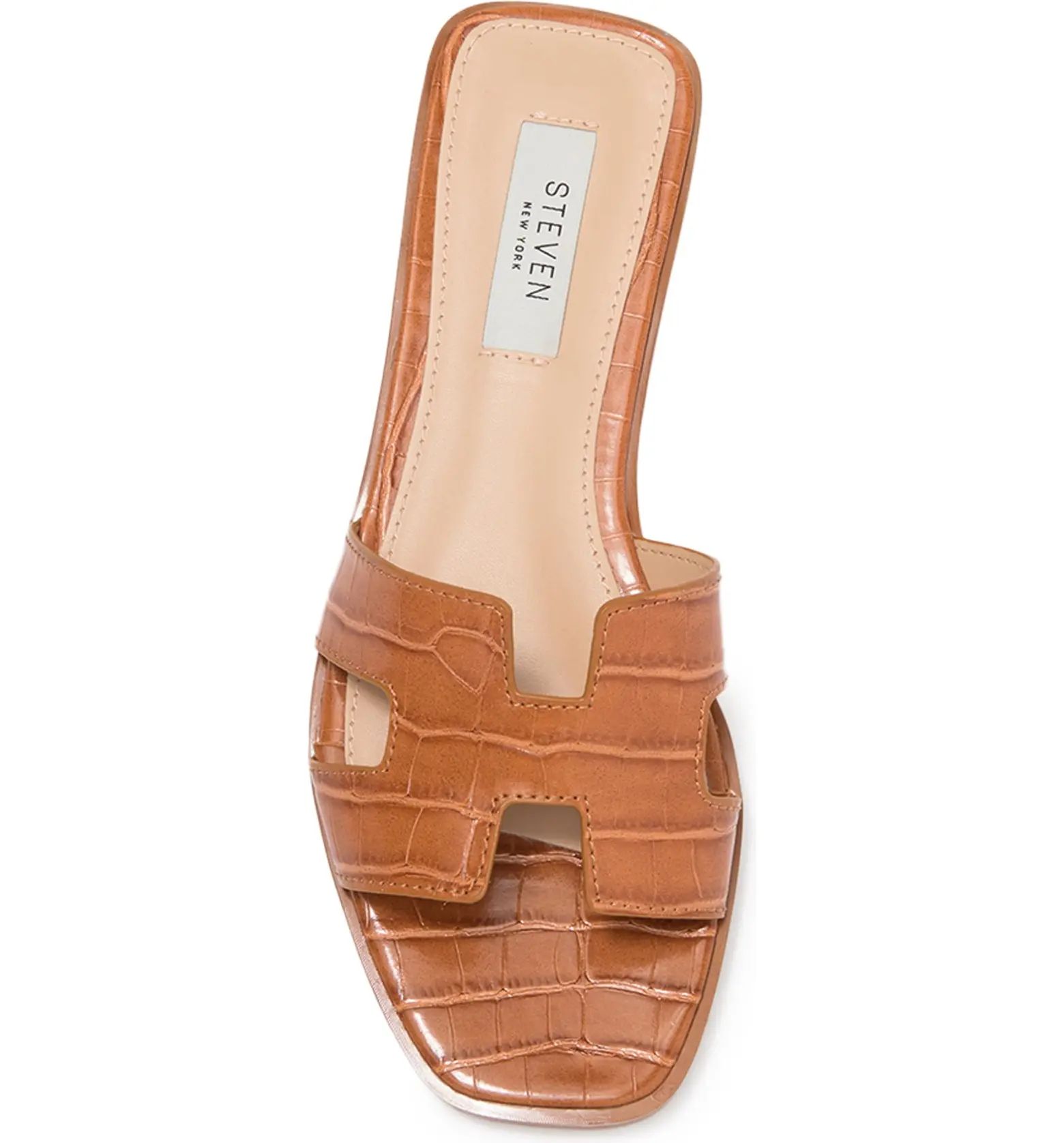 Harlien Croc Embossed Slide Sandal | Nordstrom Rack