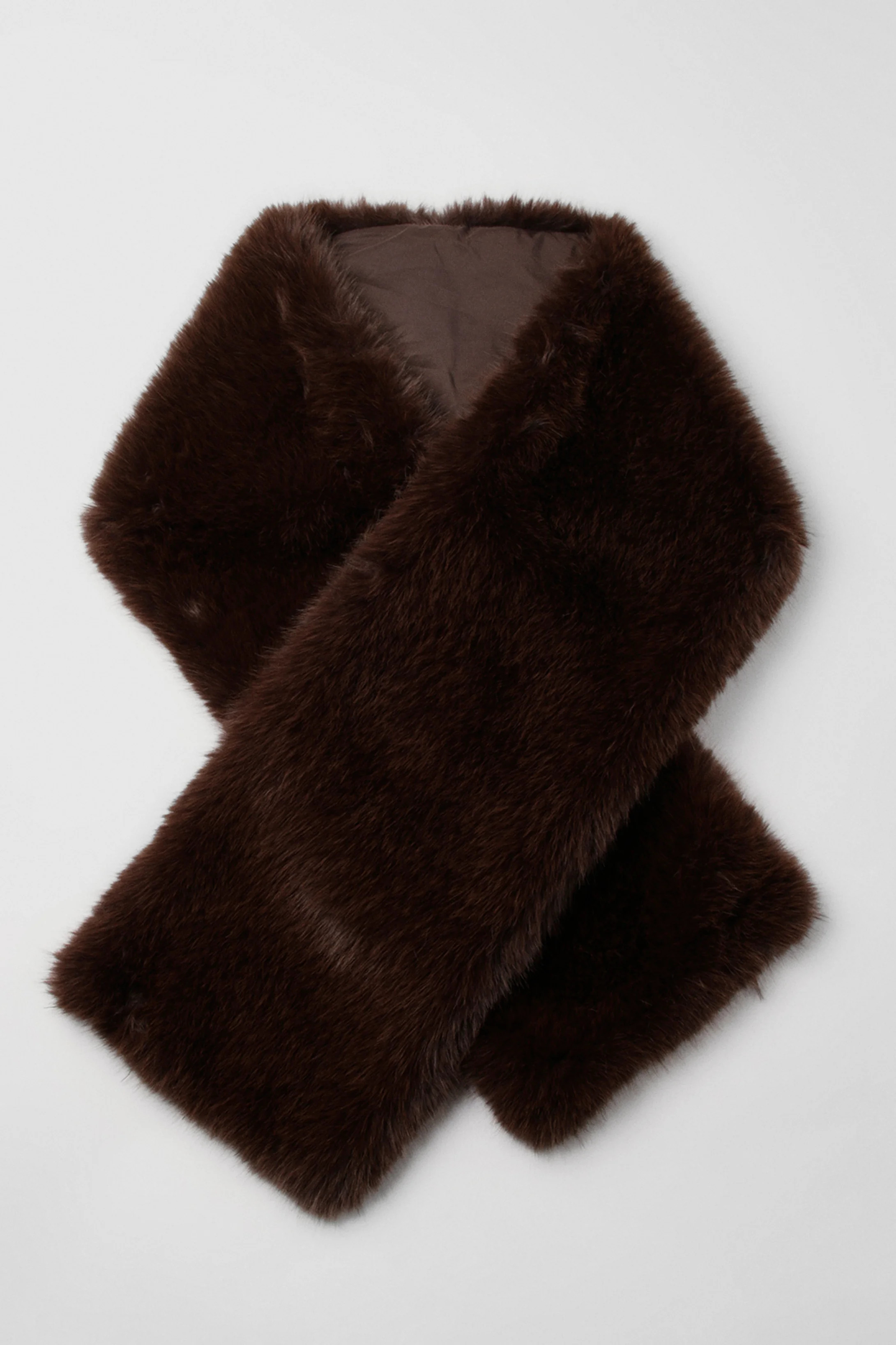 Faux Fur Scarf | Karen Millen UK + IE + DE + NL