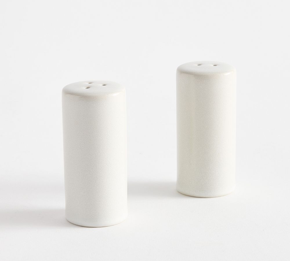 Mason Stoneware Salt &amp; Pepper Shakers | Pottery Barn (US)