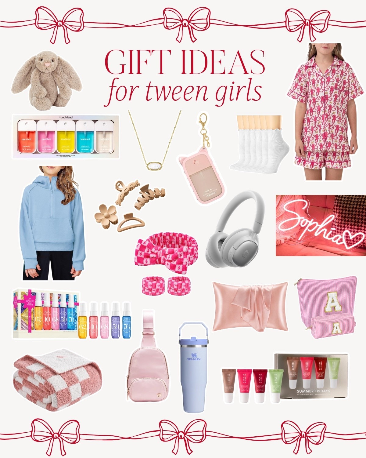 If you’re stuck on what to buy a tween girl, start here. This gift guide is full of thoughtful, on-trend ideas they’ll be excited to unwrap. Shop the full list now.

🔎 tween girl gift guide, tween girl gift ideas, tween girl Christmas gifts

#LTKHoliday #LTKKids #LTKGiftGuide
