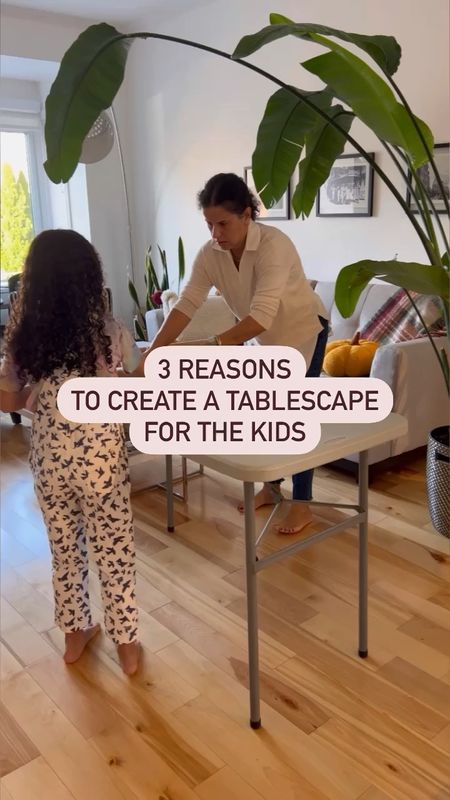 - They feel special and will appreciate to sit at a nice table
- They feel they’re taken care of, just like the other guests
- They get the opportunity to learn how to proceed at the table and will feel more confident.

Use brown paper as the tablecloth and have markers for them to draw ✍🏼 


#LTKfamily #LTKhome #LTKkids