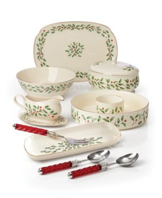 Lenox Holiday Serveware Collection | Macy's
