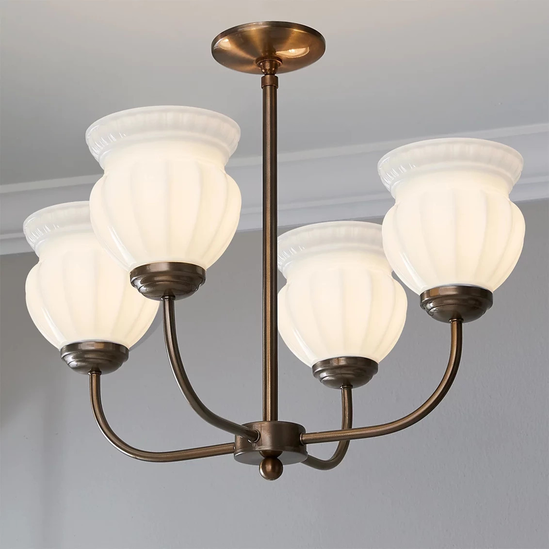 Chris Loves Julia Marlo Chandelier - 4 Light | Shades of Light