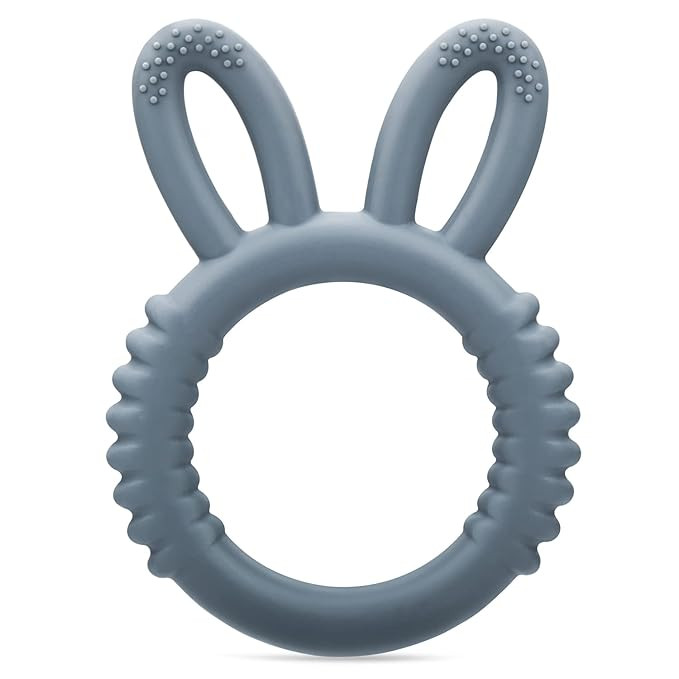 MISSLILI Silicone Babies Teethers Baby Teething Toys for Soothe Massage Sore Gums for 3-12 Months... | Amazon (US)