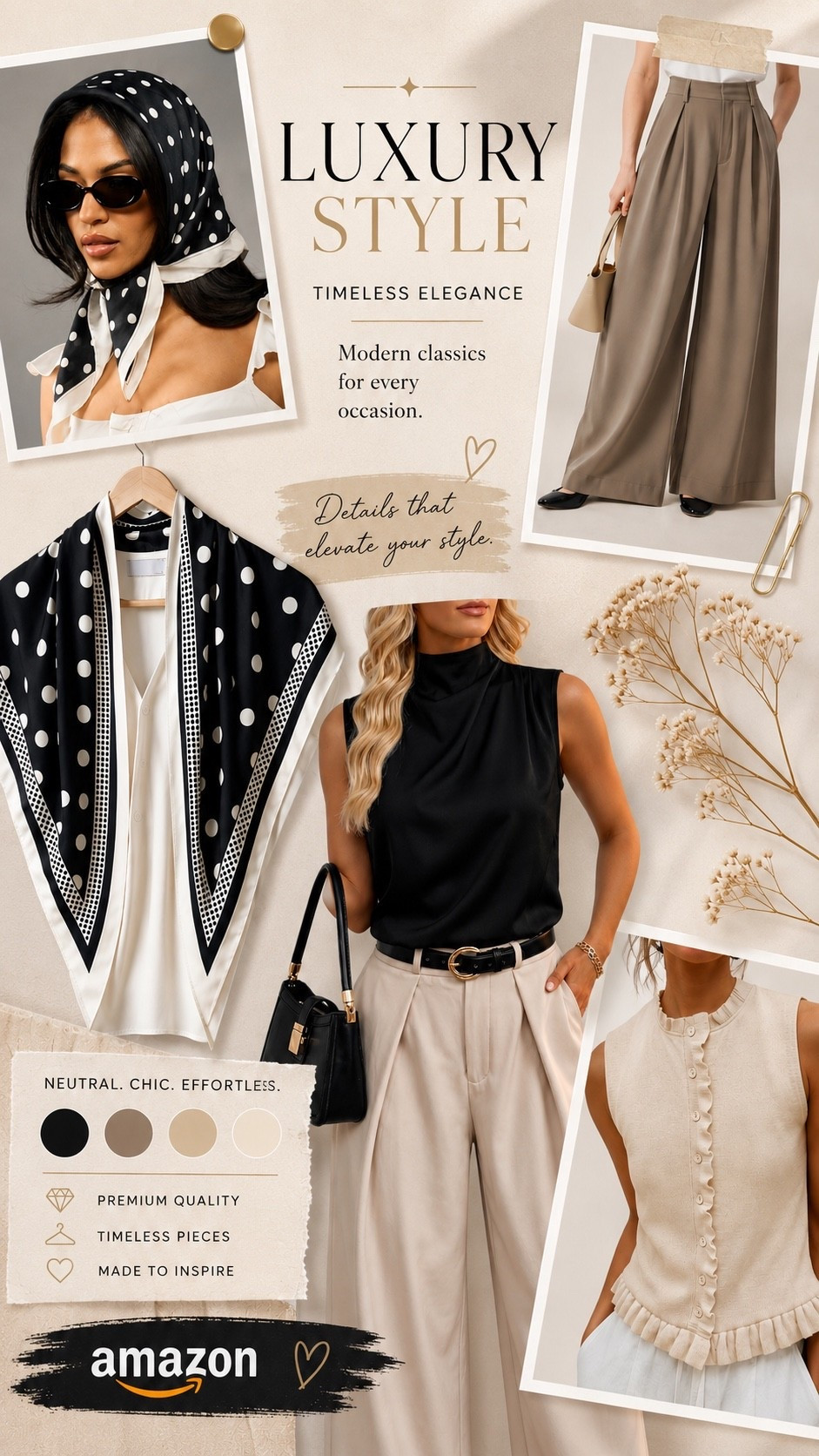 ✨ Timeless neutrals, elevated basics & chic accessories. These Amazon finds look so much more expensive than they are. 🤍

#LTKSaleAlert #LTKSeasonal #LTKootd