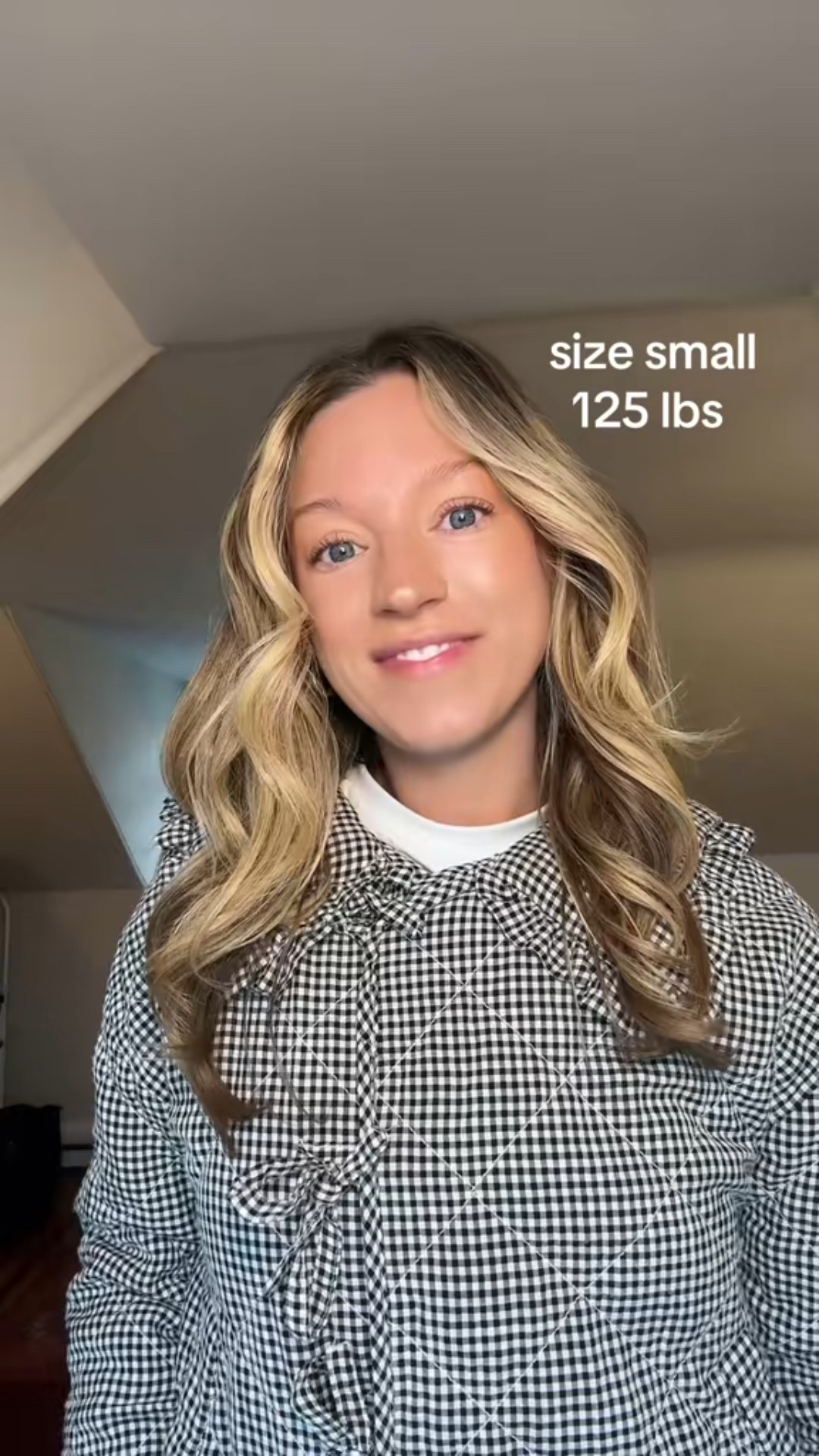 Gingham Quilted Jacket 