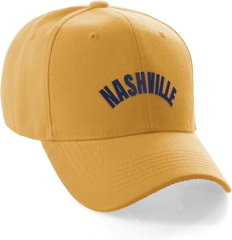 Daxton USA Cities States Baseball Hat Cap Arch Letters | Amazon (US)