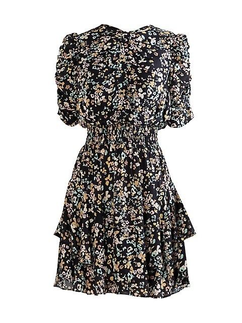 Ramona Printed Floral Minidress | Saks Fifth Avenue