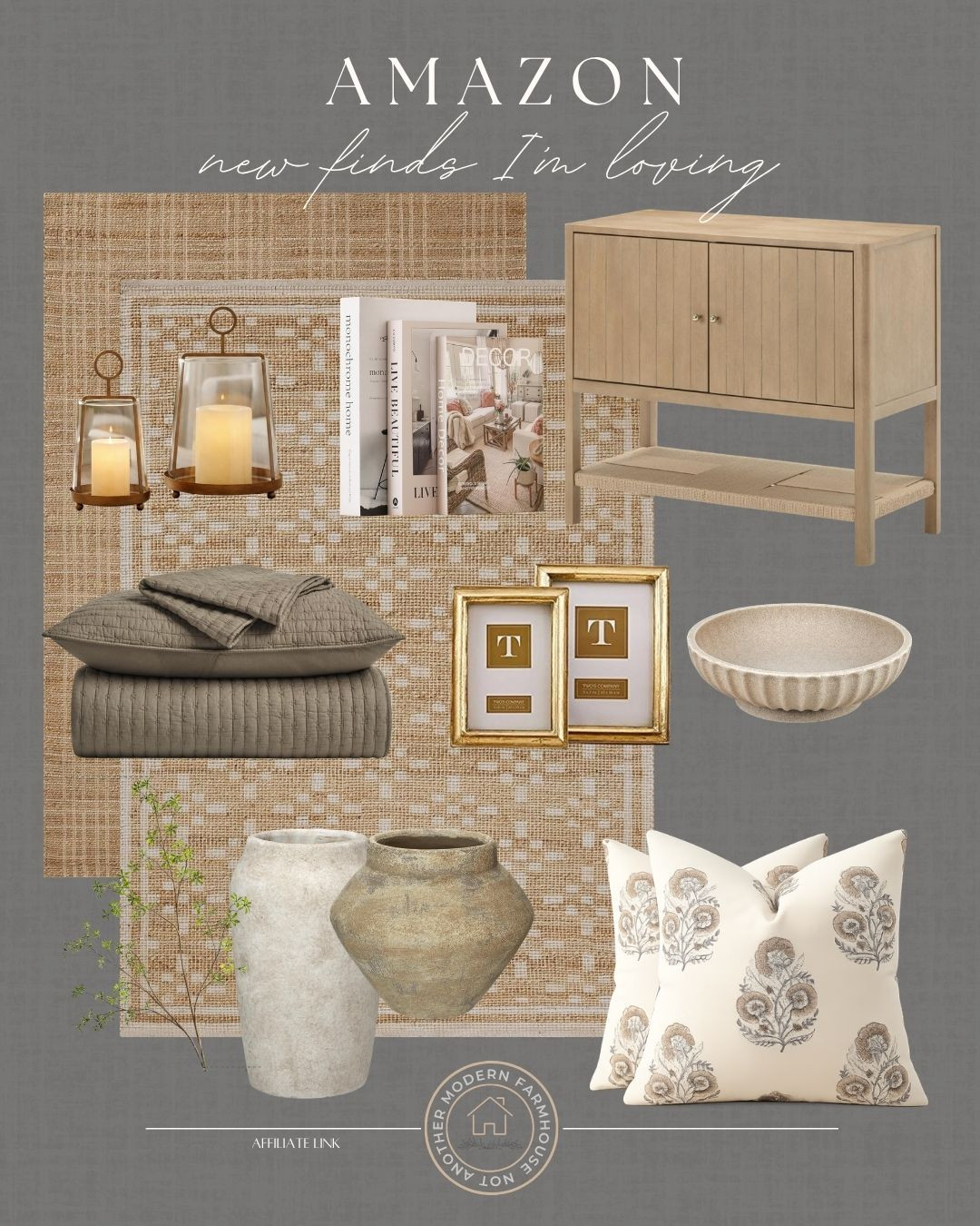 Amazon new finds I’m loving right now with warm neutrals, textured layers and elevated everyday home pieces. ✨

Amazon home finds, neutral home decor, Amazon decor favorites, textured home decor, woven rug, neutral bedding set, decorative vases, wood accent furniture, Amazon pillows, cozy home styling, elevated home on a budget 

 #LTKSeasonal #LTKHome #LTKSaleAlert