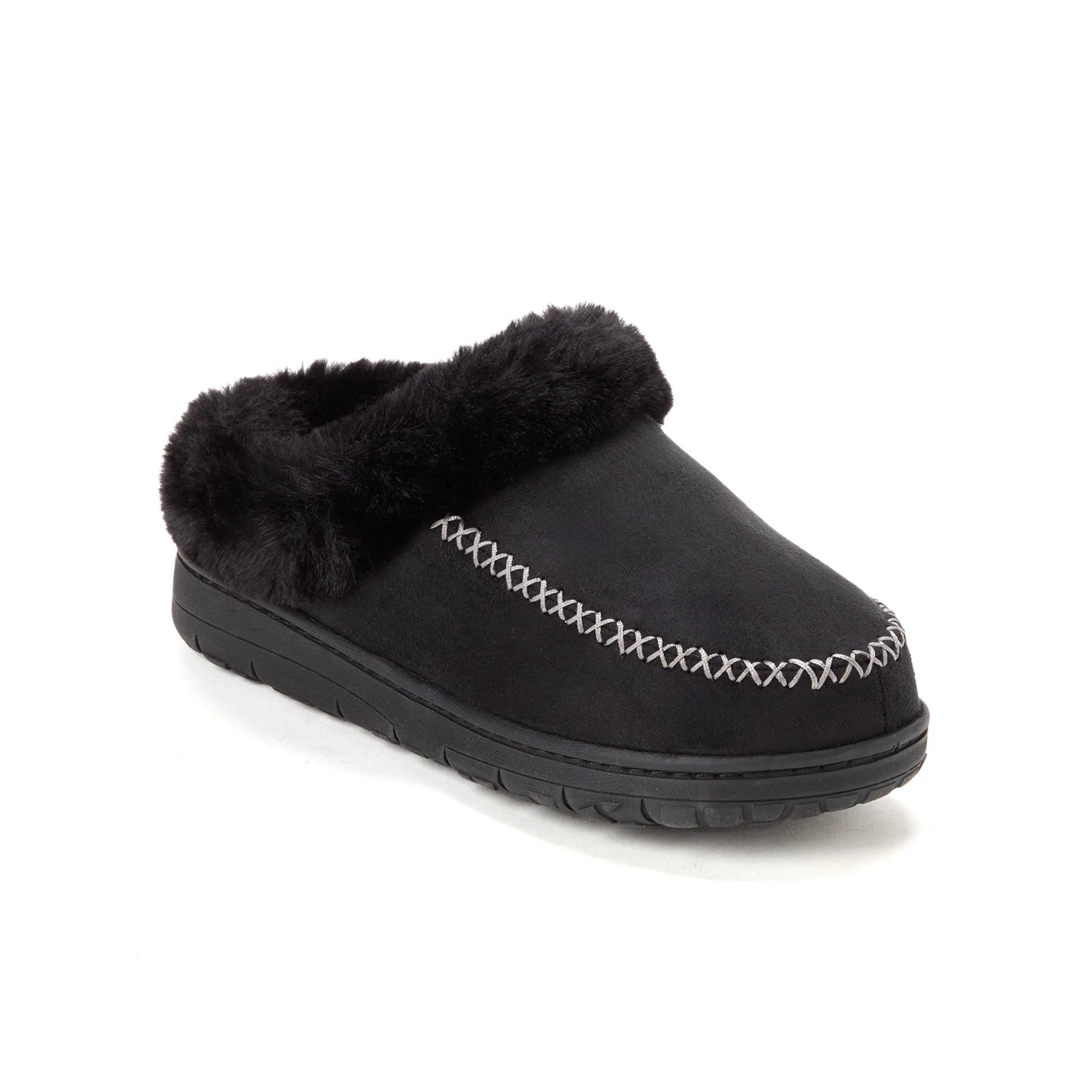 Dearfoams Cozy Comfort Women's Moc Toe Clog Slippers | Walmart (US)