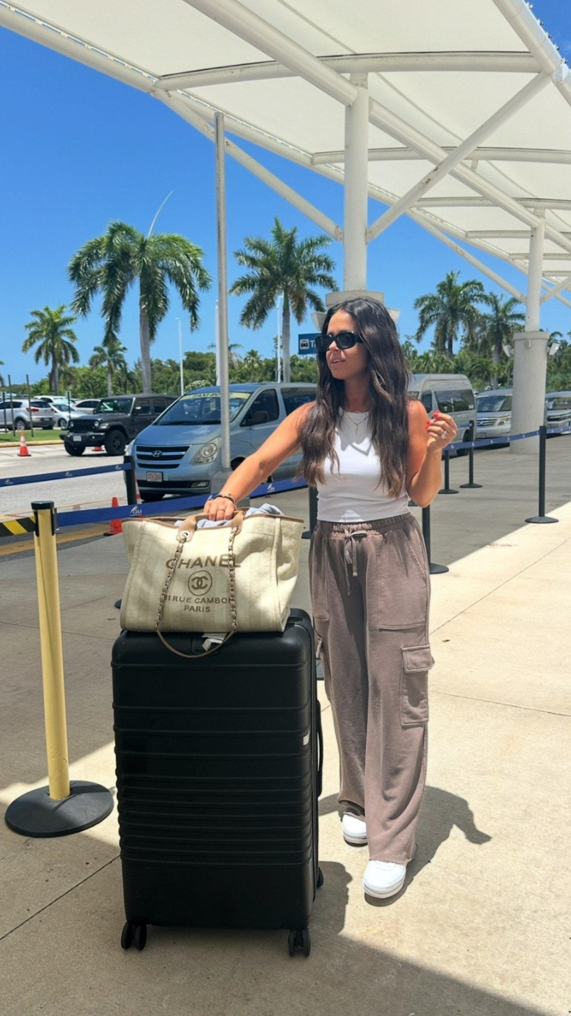 Airport outfit!! 

Travel outfit 
Airplane outfit 
Roadtrip outfit 
Amazon outfit 
Amazon style 
Luggage 

#LTKStyleTip #LTKFindsUnder50 #LTKTravel