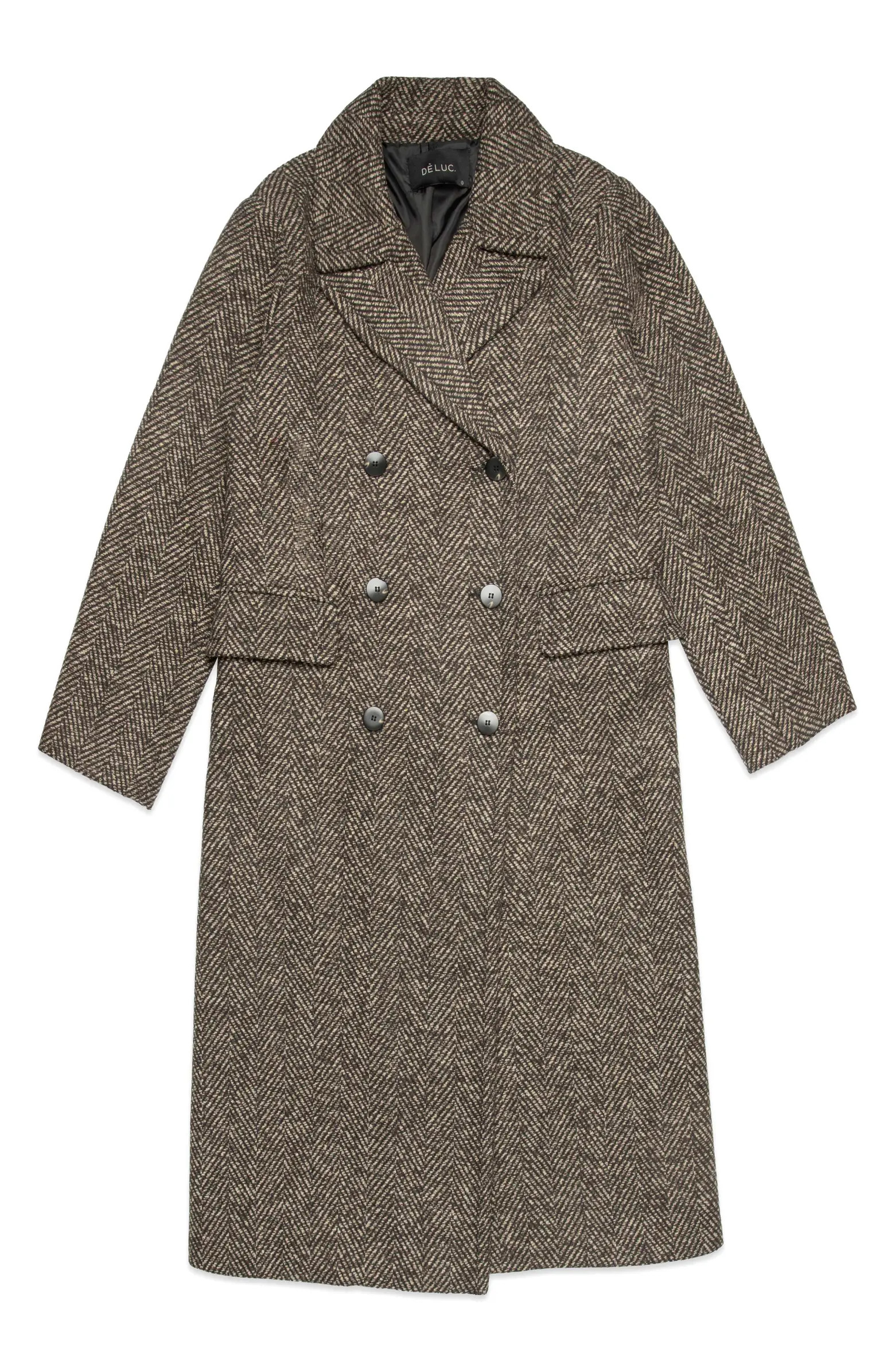 DELUC Cameron Herringbone Coat | Nordstrom | Nordstrom