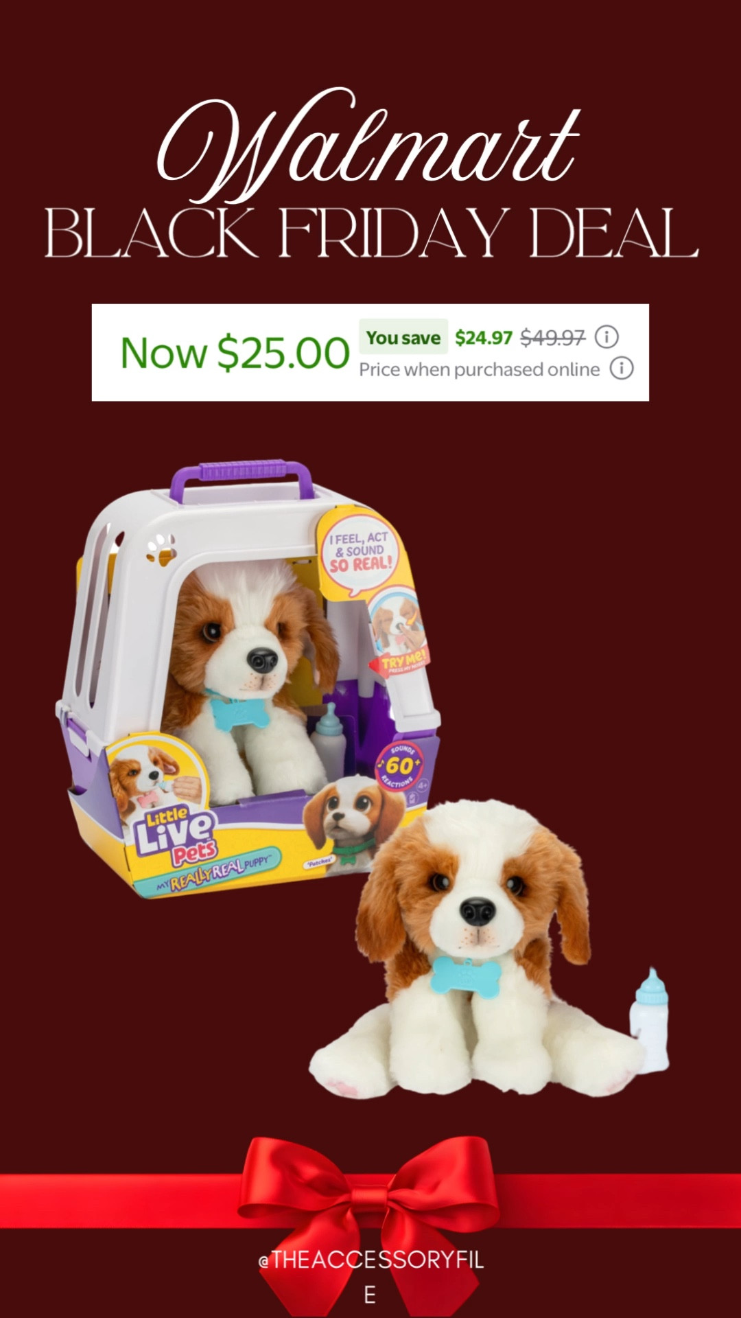 Little live pets real puppy toy Black Friday deal 

Walmart finds, Walmart deals 

#LTKSaleAlert #LTKKids #LTKCyberWeek