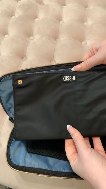 KUSSHI signature makeup bag and snap in brush organizer 💅🏻Perfect for travel (and for Mother’s Day)! #kusshibags

#LTKGiftGuide #LTKFestival #LTKbeauty