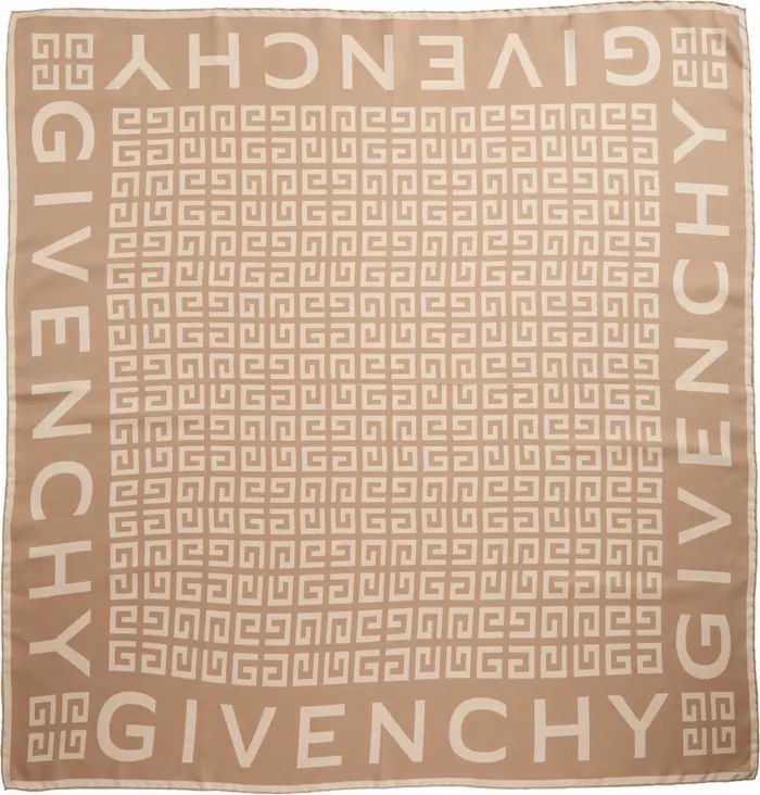 Givenchy 4G Logo Silk Scarf | Nordstrom | Nordstrom