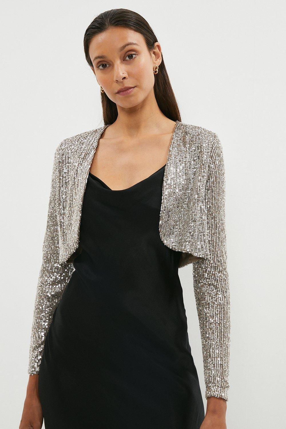 Long Sleeve Sequin Bolero | Coast UK & IE