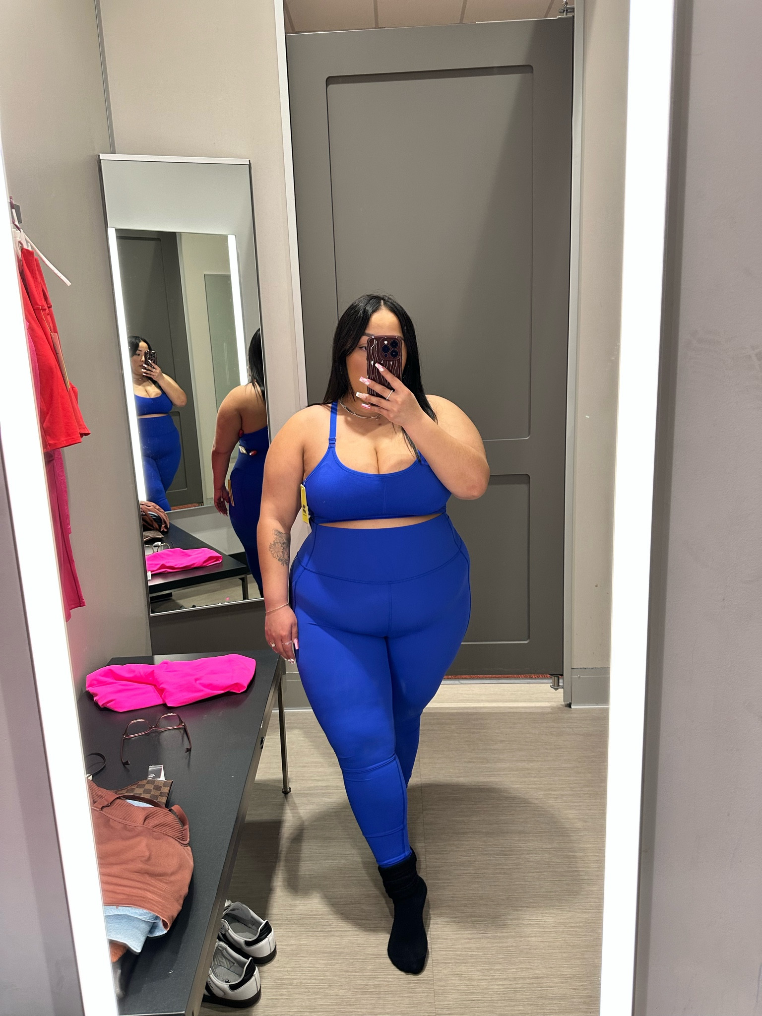 Plus Size Gym Girl Set 

wearing size xxl 

#LTKplussize #LTKfitness