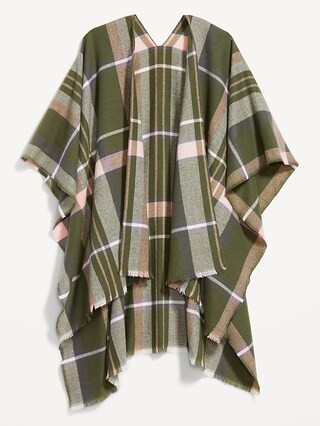 Flannel Poncho | Old Navy (US)