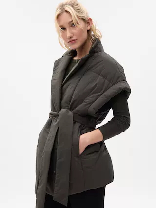 Duvet Wrap Puffer Vest curated on LTK