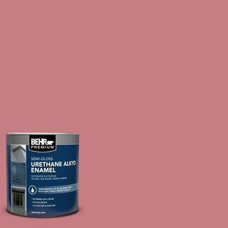 1 qt. #M150-5 Enamored Semi-Gloss Enamel Urethane Alkyd Interior/Exterior Paint | The Home Depot