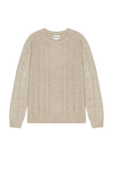 Rhythm Mohair Fishermans Knit Sweater in Oatmeal from Revolve.com | Revolve Clothing (Global)