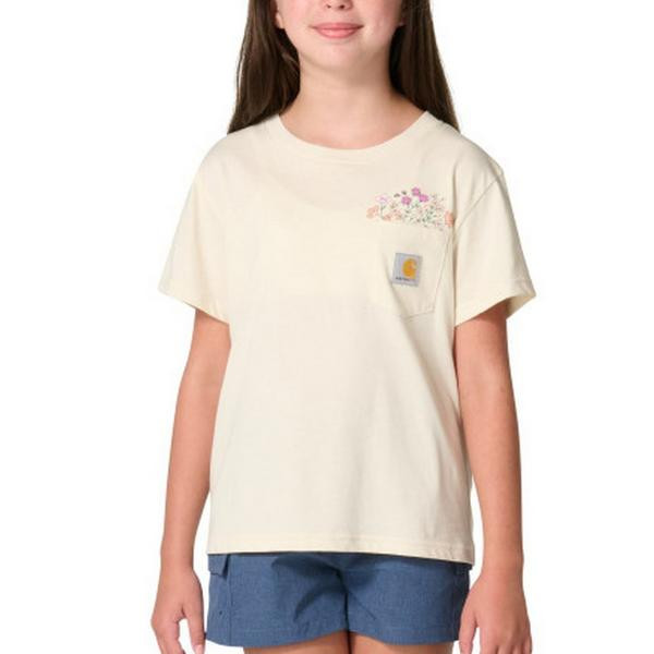 Kids' Carhartt Garden Pocket T-Shirt Small Turtledove | Scheels Sports