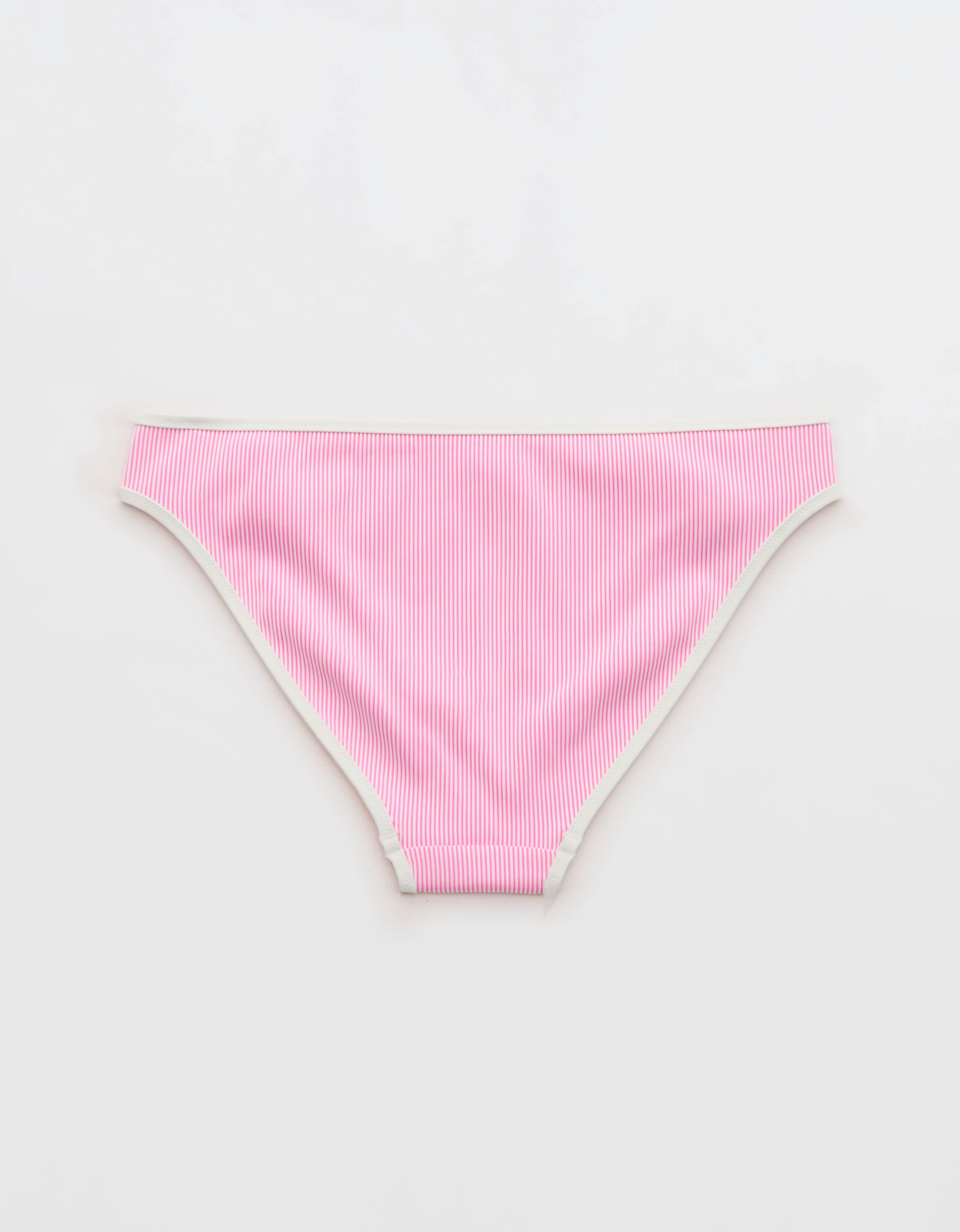 Aerie Ribbed Full Coverage Classic Bikini Bottom | American Eagle Outfitters (US & CA)