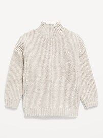 Mock-Neck Cocoon Sweater for Toddler Girls | Old Navy (US)