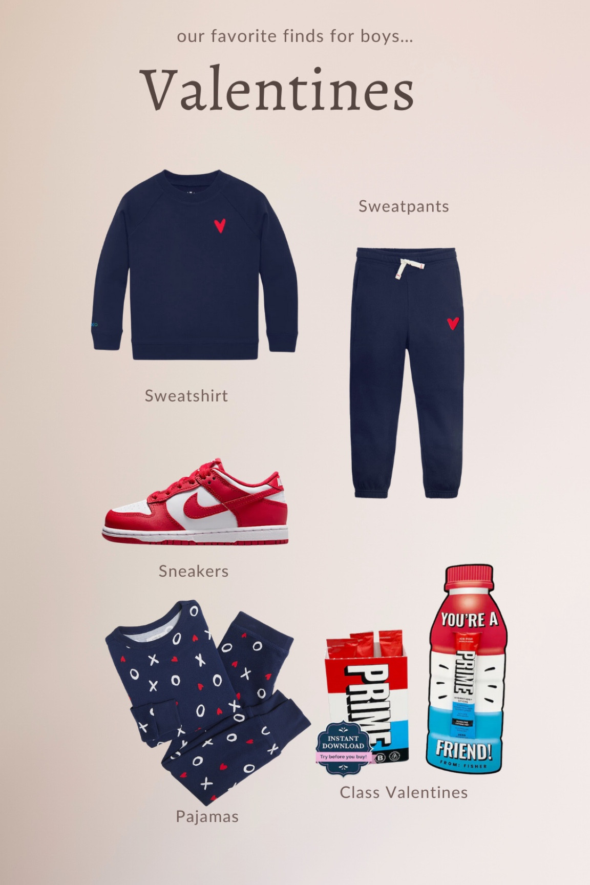 Our favorite finds for boys this valentines!

#Sneakers #Valentine’sDayOutfits #BoysValentinesOutfits #ValentinesDay #valentinescards

#LTKStyleTip #LTKSeasonal #LTKKids