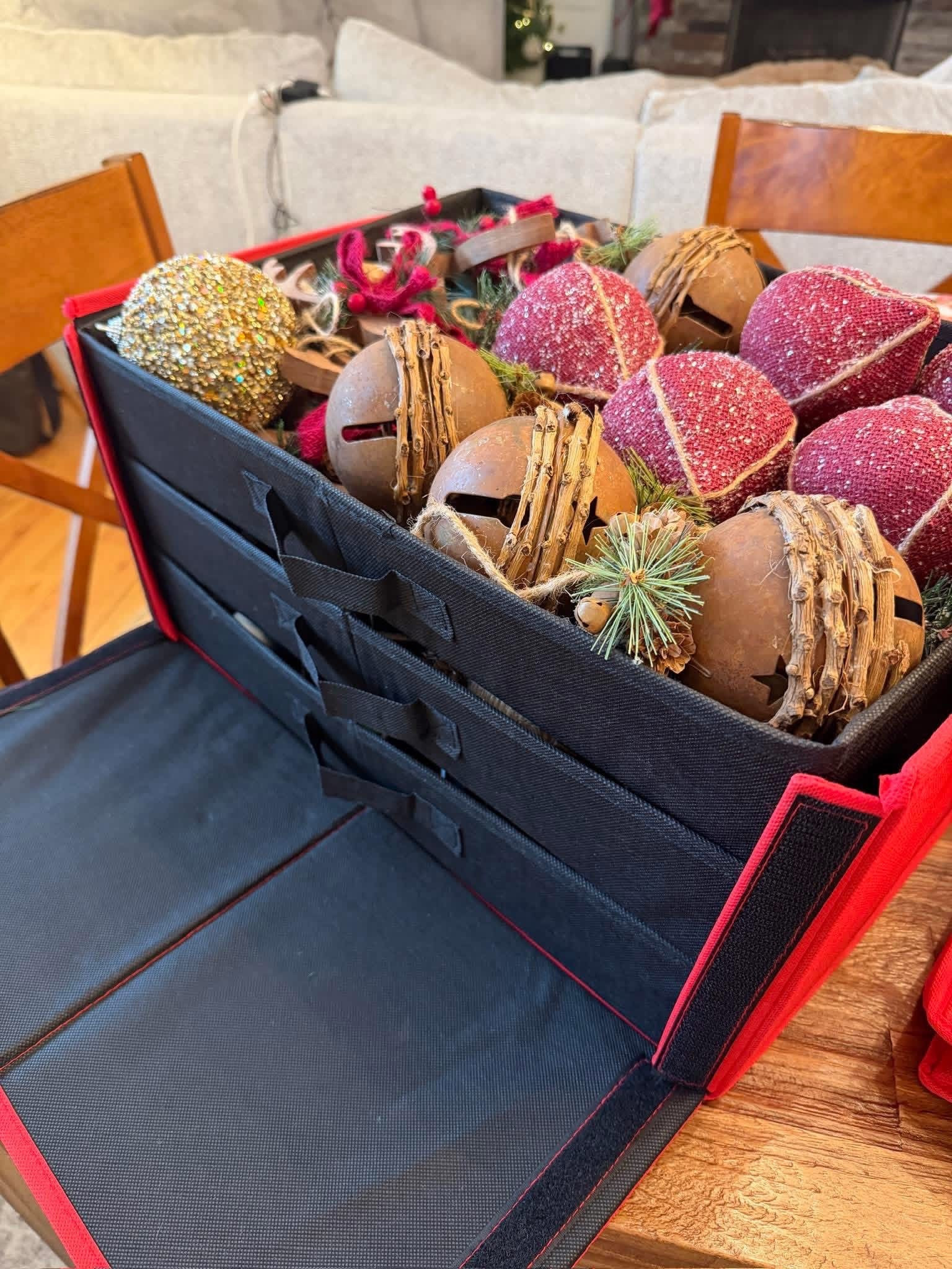 My Christmas ornament storage box! ❤️ 🙌🏼

#LTKHome #LTKFindsUnder50 #LTKSeasonal