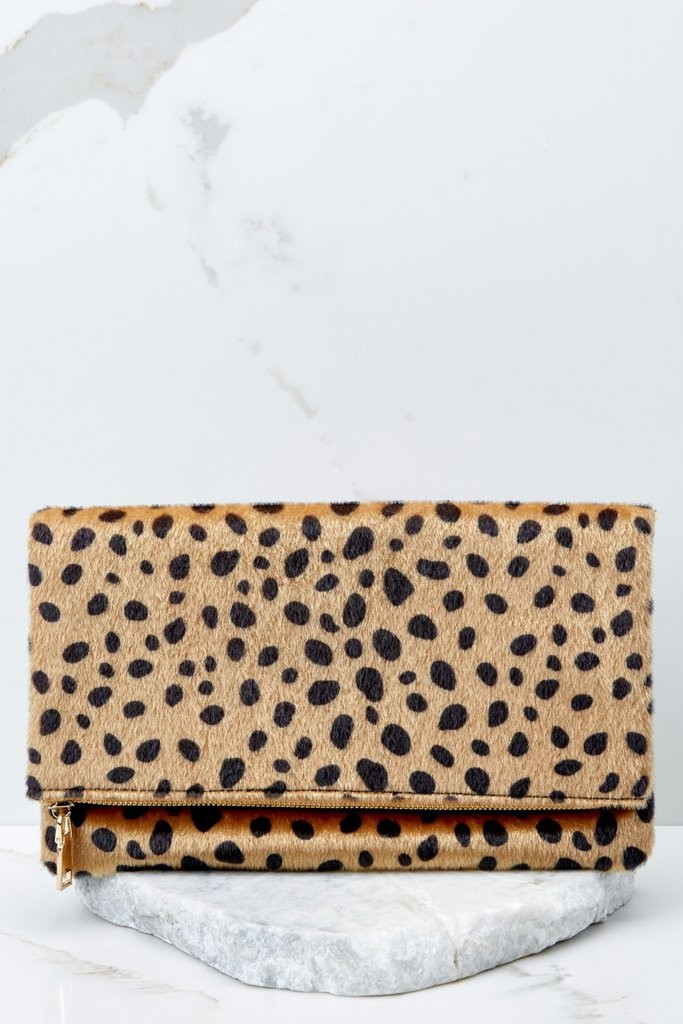 Concrete Jungle Cheetah Print Clutch | Red Dress 