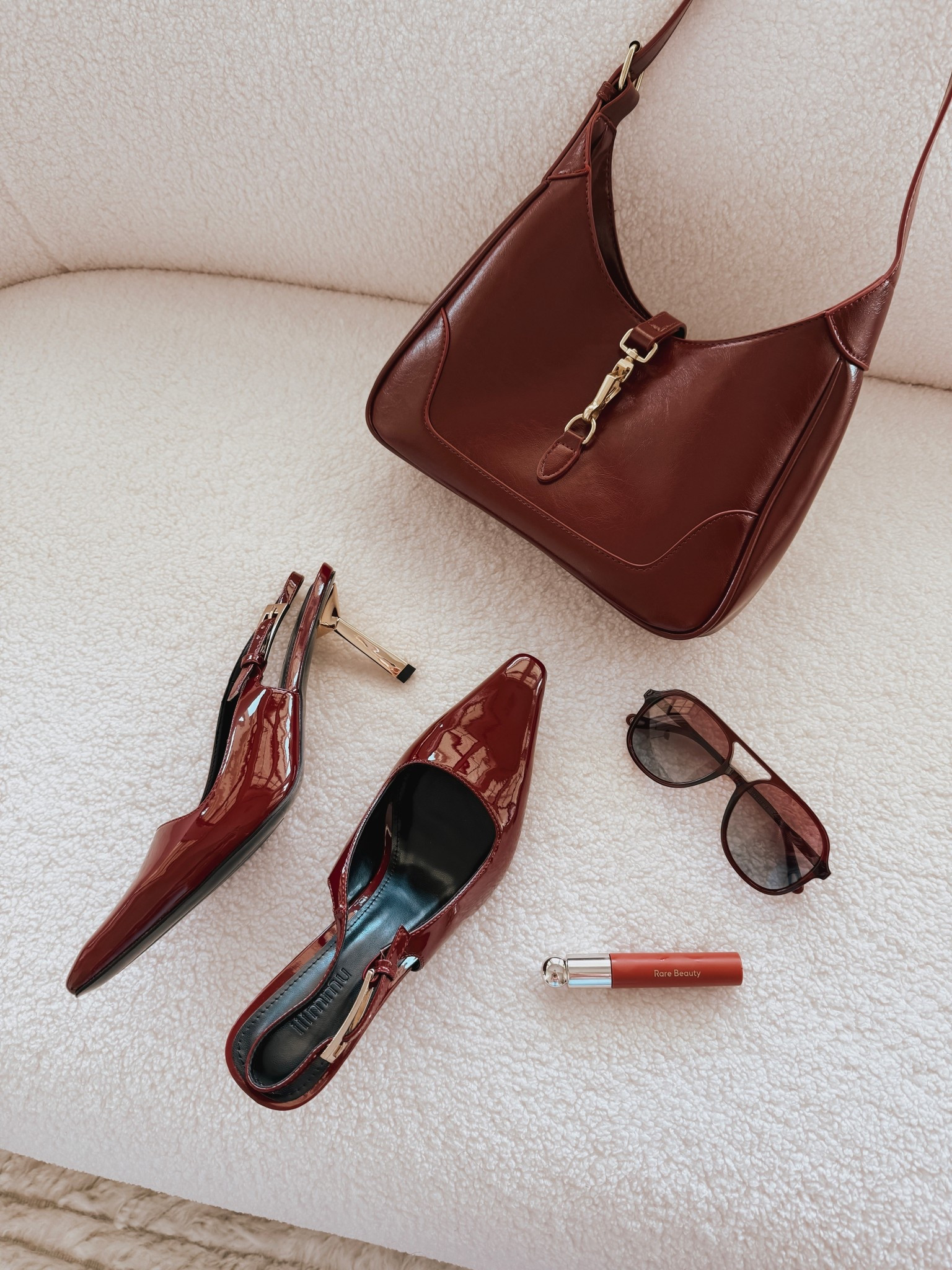 Date night accessories in burgundy

#LTKStyleTip
