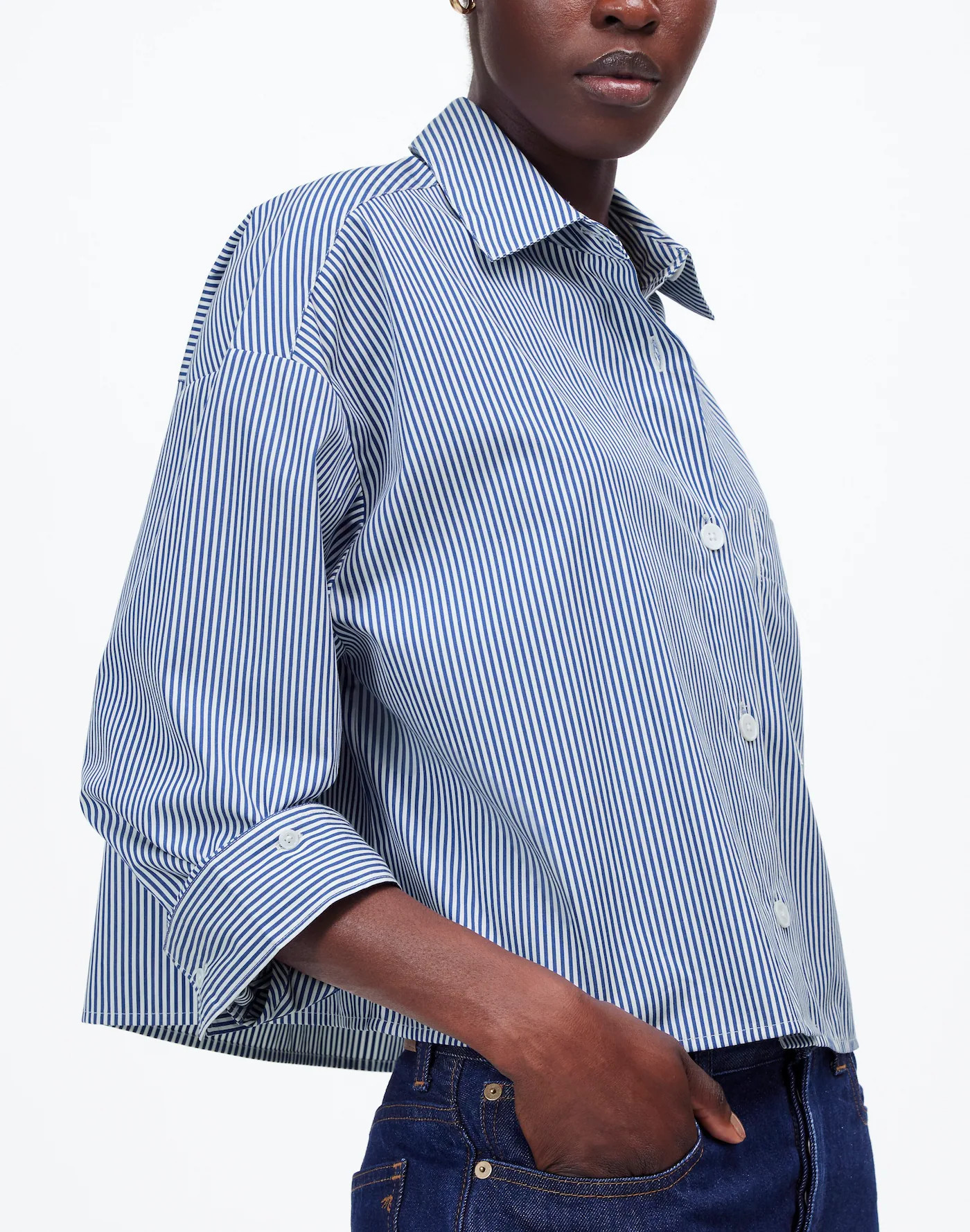 Straight-Hem Shirt | Madewell | Madewell