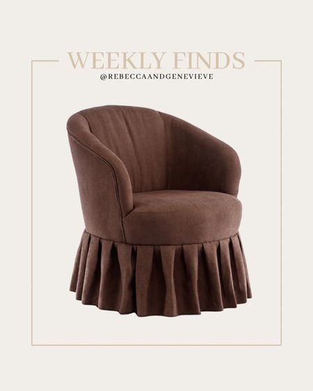This week’s find is this beautiful upholstered Swivel Chair. A great accent piece to have in your living room 👌🏼

#LTKhome #LTKSeasonal