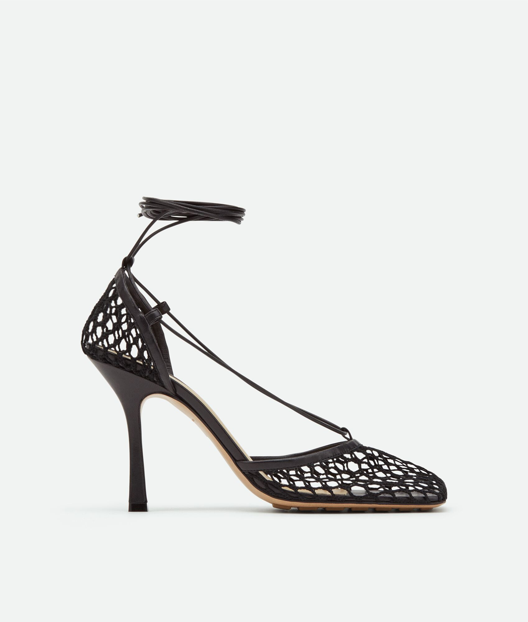 Stretch Lace-Up Sandal | Bottega Veneta