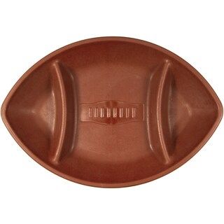 Party Central Pack of 6 Brown Football Chip and Dip Party Trays 17" | Michaels | Michaels Stores