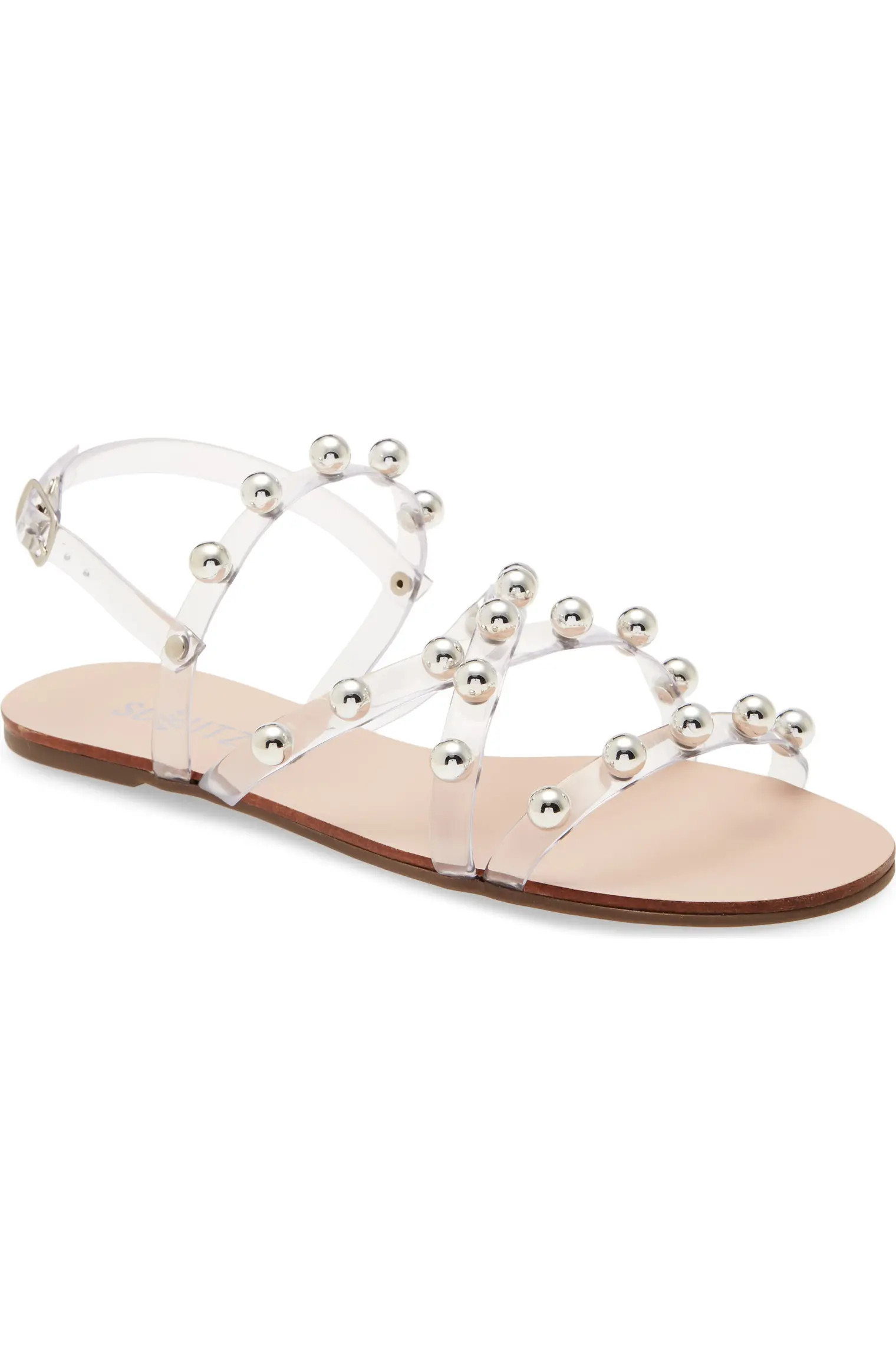 Lina Clear Strappy Sandal | Nordstrom
