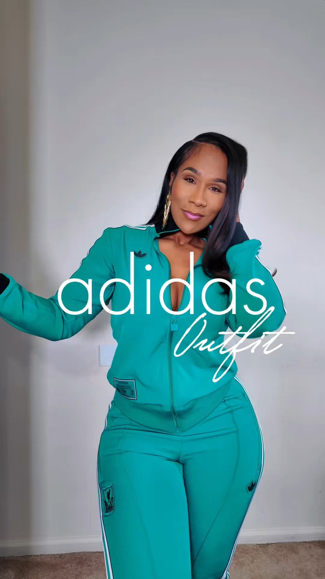 This color + this fit = Adidas got it 💚

I'm 5’7 180lbs 
Top: XS
Bottoms: Medium 

#LTKStyleTip #LTKActive #LTKFindsUnder100