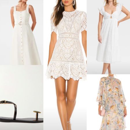 Little white dress and spring dresses 
I love this lace one from saylor 🤍🤍🤍
